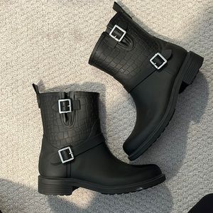 Sam Edelman Rubber Rain Boots Size 8